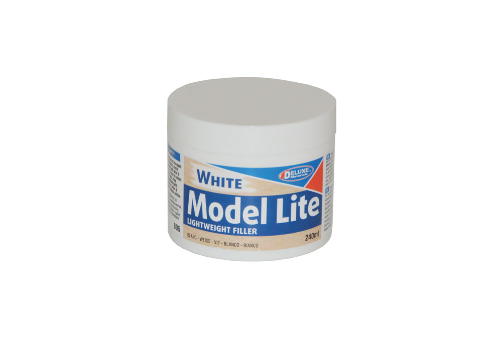 Mastic Model Lite blanc 240ml. 1 pot