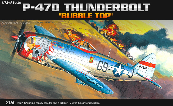 P-47D Bubble Top 1/72