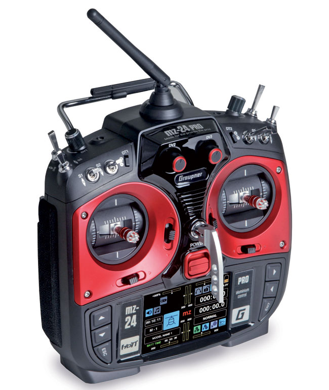 Radio Graupner MZ24 PRO 2,4GHz HoTT 12/0/0. Émetteur seul