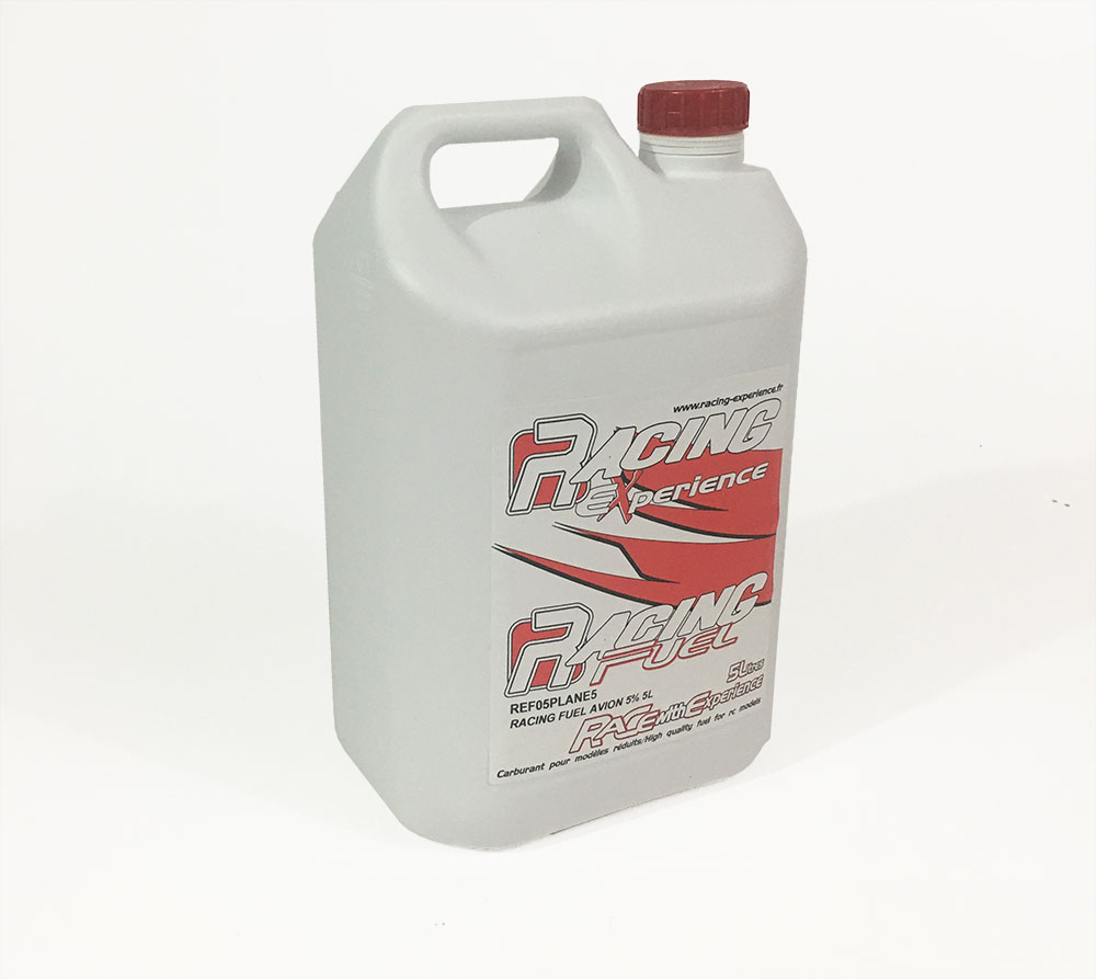 Carburant RACING FUEL 5% de nitrométhane. 5 litres