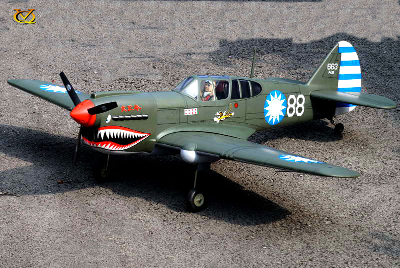 P40 AVG Tomahawk ARF 1,57m