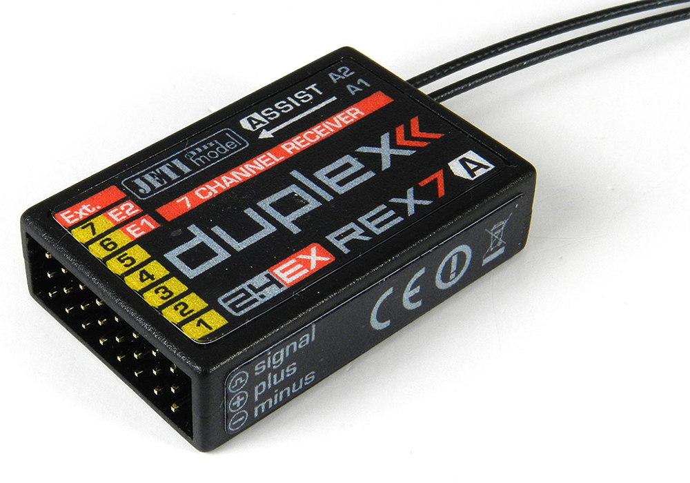 Récepteur Jeti 2,4GHz Duplex REX 7 Assist