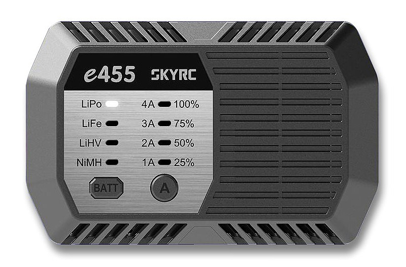 Chargeur e455 Multi chemistry AC Charger (LiPo, LiFe/LiHV & NiMh - 50w)