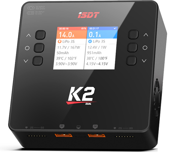 Chargeur ISDT K2 Dual AC/DC