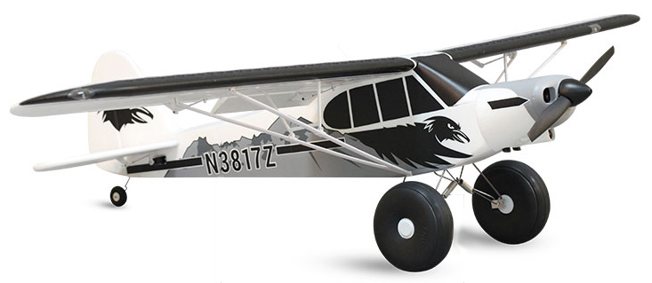 FMS 1700mm (67'') Piper PA-18 Super Cub PNP avec flotteurs et Reflex V2