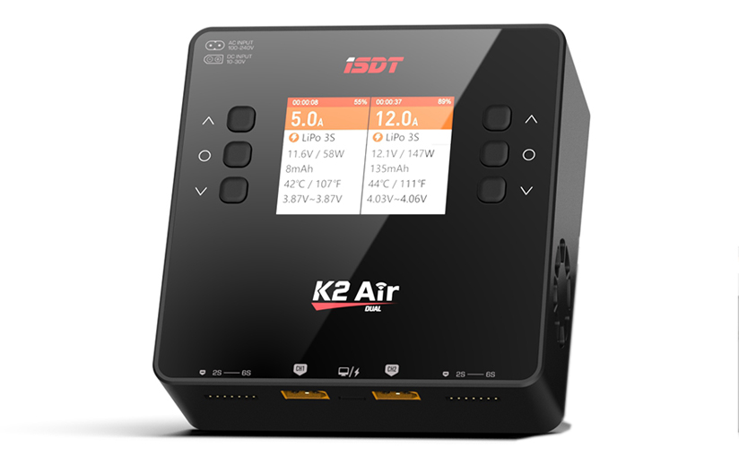 Chargeur ISDT K2 Air Dual AC/DC