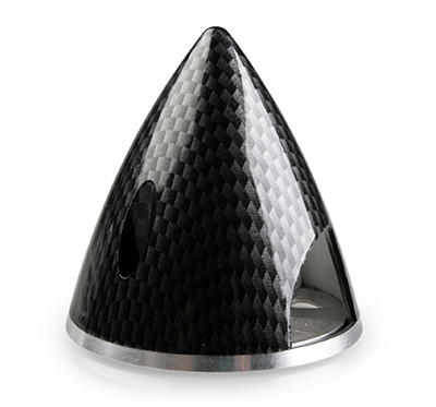 Cône ø 51 mm, style Carbone