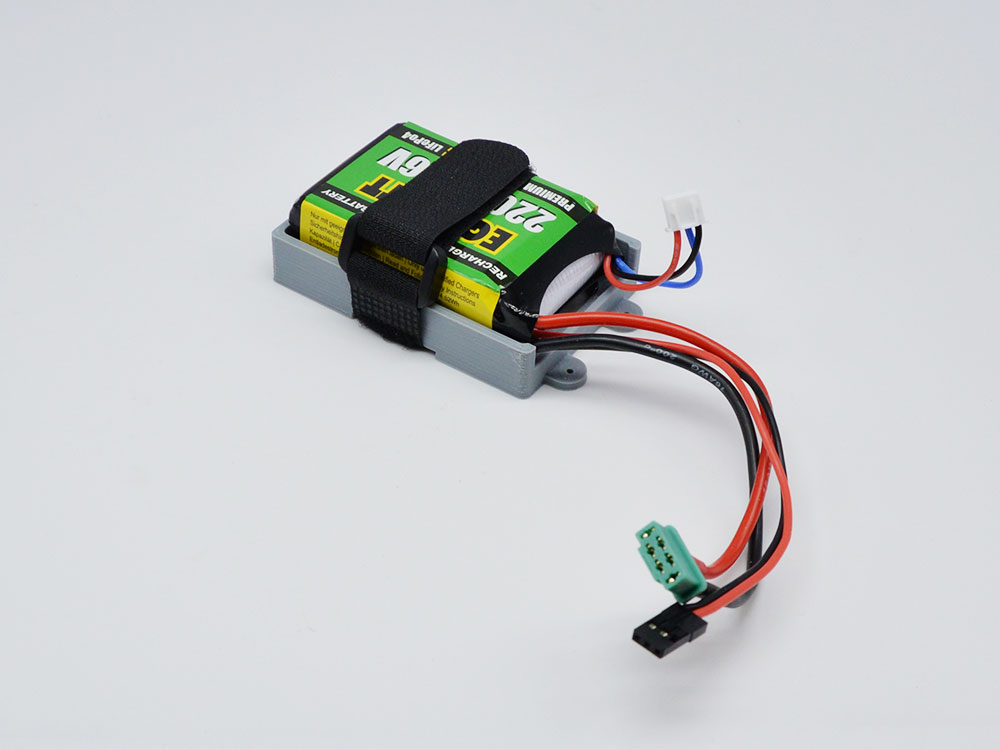 Socle pour Life 2S-2200mAh 0328350 et 2S-4400mAh 0328381