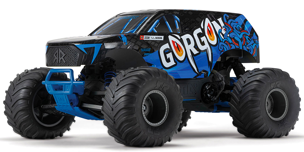 GORGON 4X2 MEGA 550 Brushed Monster Truck RTR 1/10