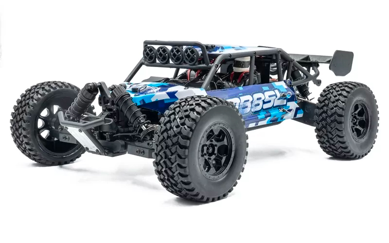 Desert Buggy DB8 Brushed RTR Bleu Pack Batterie + chargeur