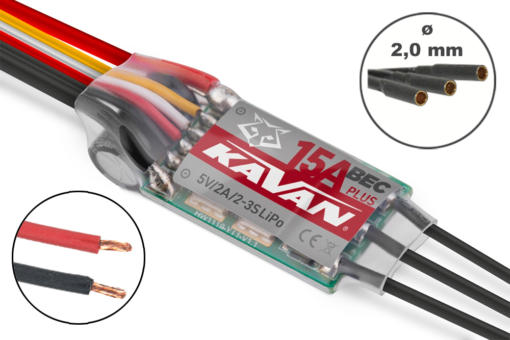 Variateur KAVAN R-15B Plus BEC - 15A