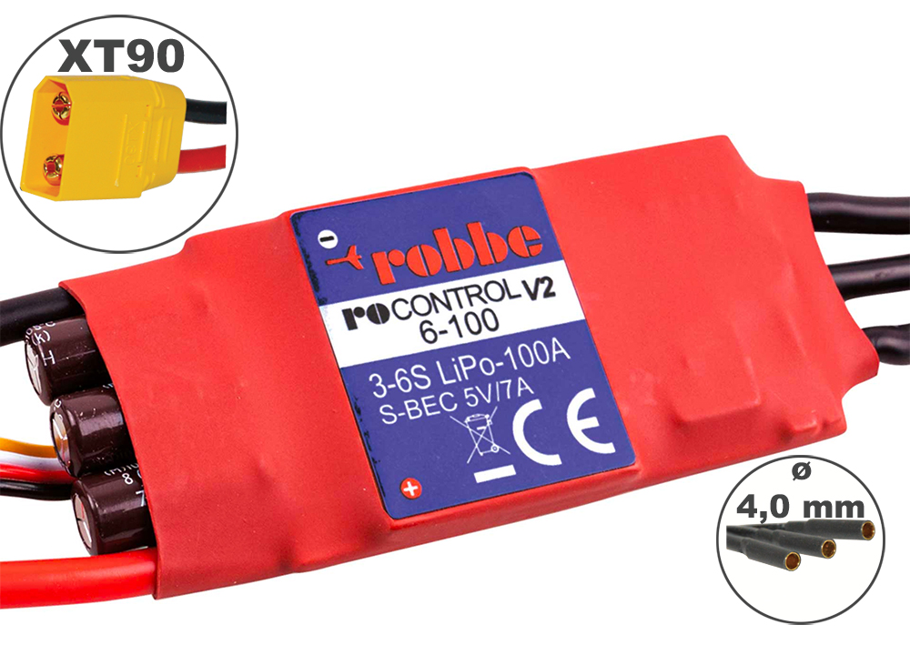 Variateur RO-CONTROL 100A 3-6S V2