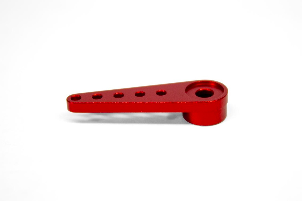 Palonnier de servo alu 25T ø 5x20mm. 1 pièce