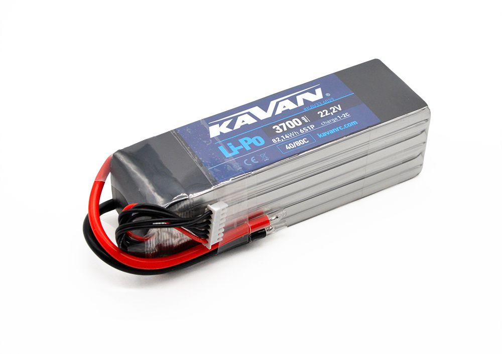 Pack accus 6 éléments 22,2V 3700mA 40C