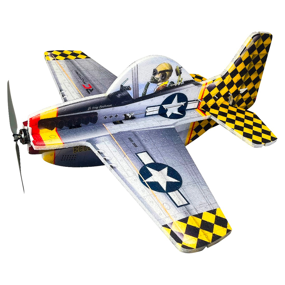 Cartoon Warbirds Mustang P-51 55cm