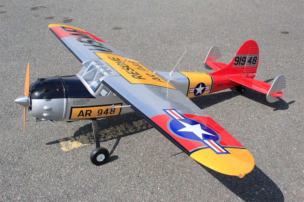 Cessna 195 ''USAF'' 35~50cc ARF 2,28m