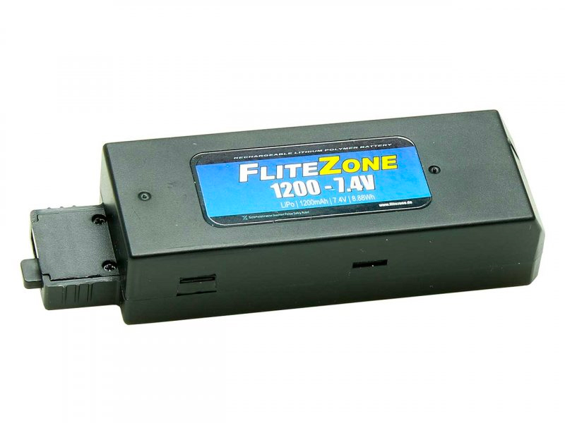 Pack accus 2 éléments 7,4V 1200mA FliteZone