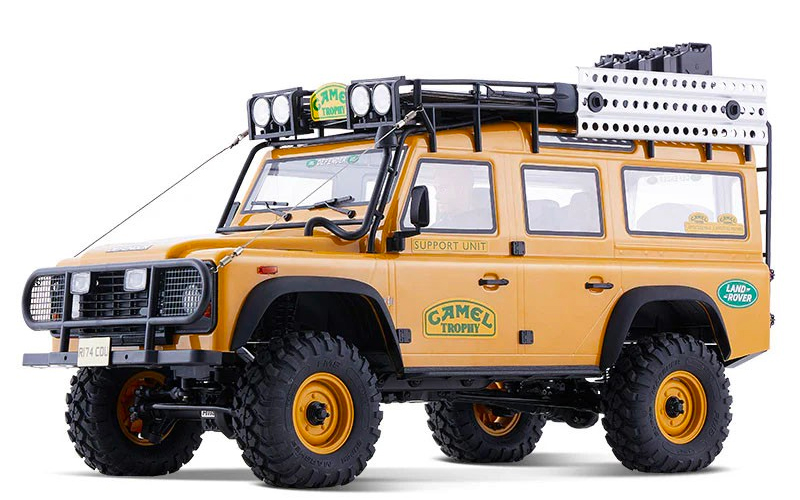 Land Rover Defender 110 FCX10 - FMS  - Yellow