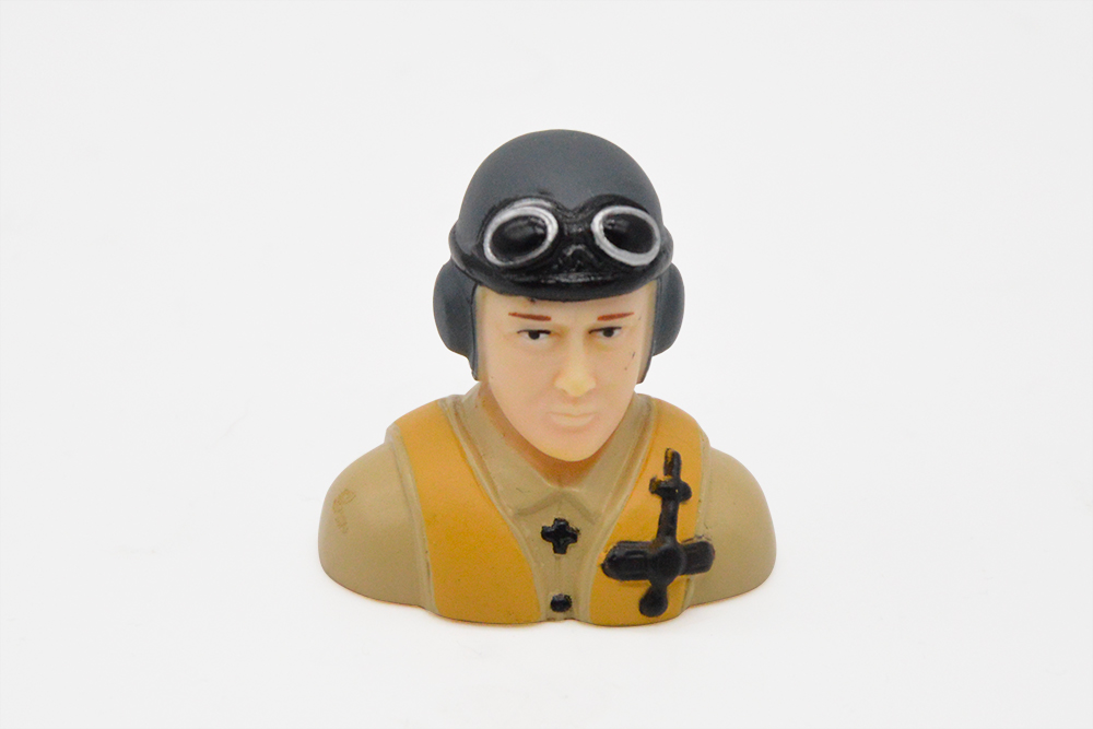 Buste de pilote Civil Donald. Hauteur 38mm. Poids 7g