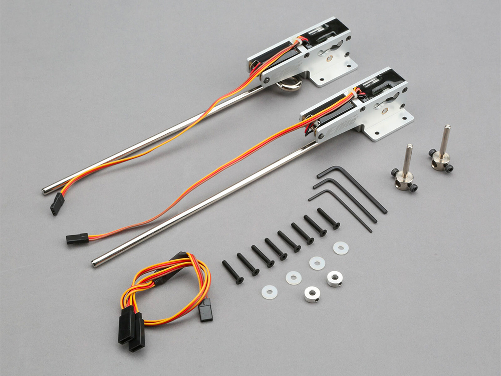 Train rentrant électrique 60 - 120, 85 degrés. 2 jambes