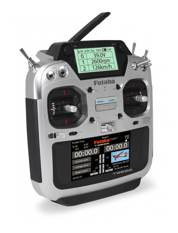 Radio Futaba T26SZ + 3 x récepteur R7208SB