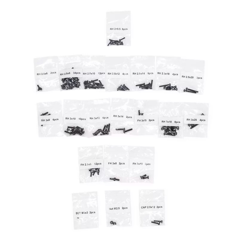 Kit de visserie complet pour Funtek STX G2