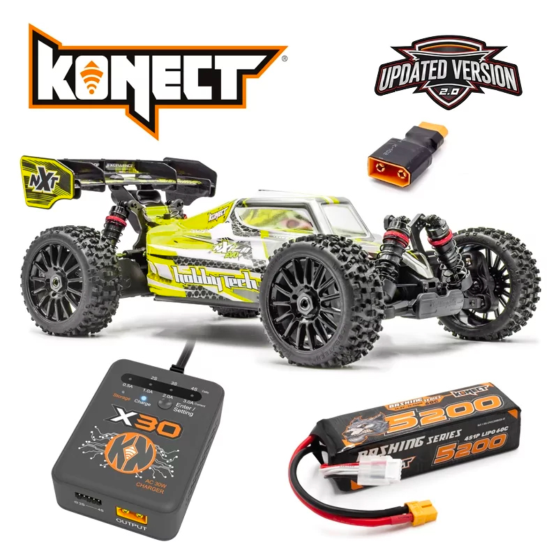 SPIRIT NXT EVO RR 2.0 Brushless RTR jaune version PACK