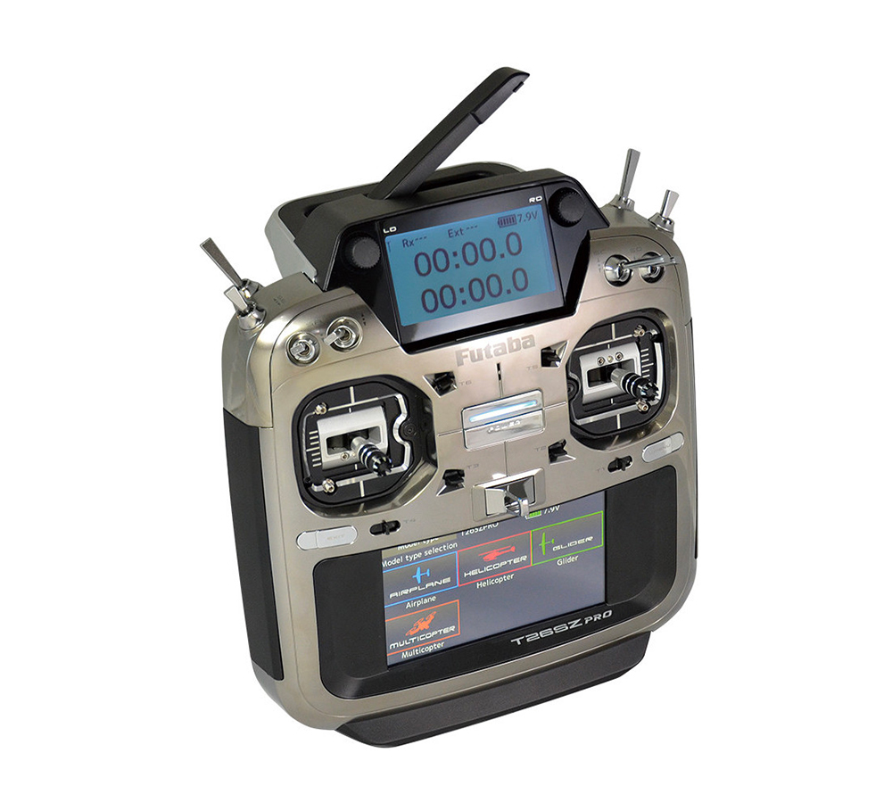 Radio Futaba T26SZ PRO + recepteur R7214SB. Mode 2