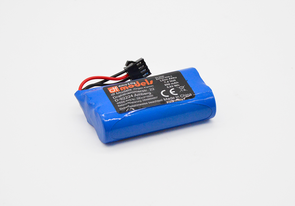 Accu Li-Ion 7,4V 500mAh