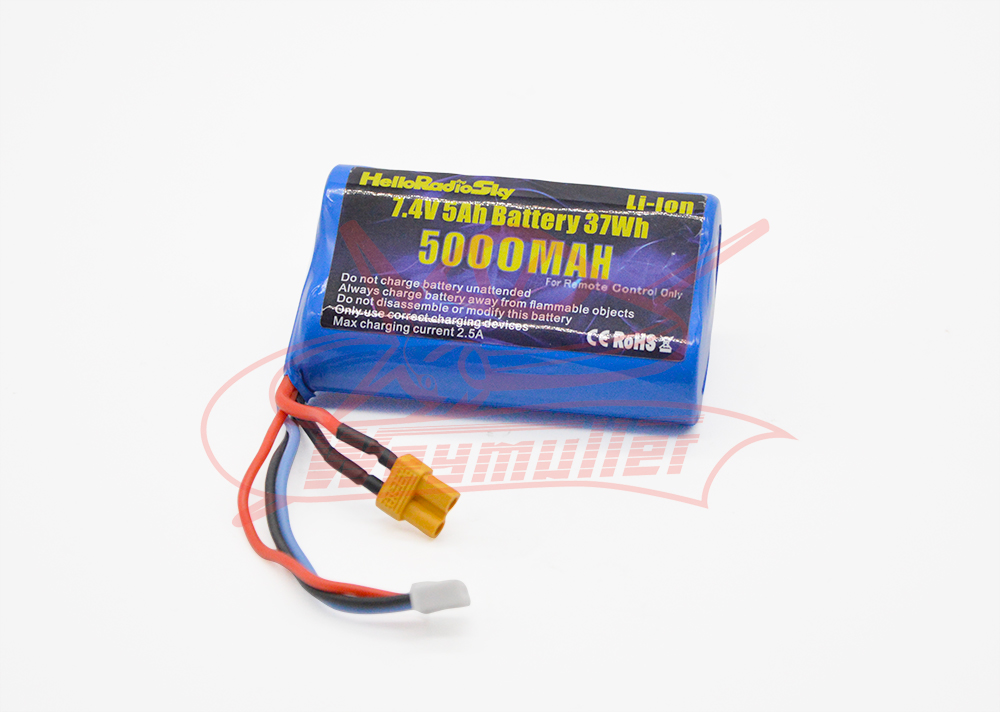 Accu Li-Ion Tx 7,4V 5000mAh