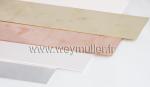 Tole en dural. 2,0 x 500 x 250 mm. 1 pièce