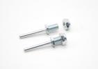 Axes de roue ø 4 x 32 mm. 2 pièces