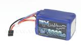 Accu Lipo 7,4V 2000mA prise Graupner / hitec