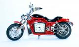 Montre moto rouge