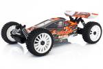 Buggy BX8 Runner Orange type SL charbon RTR 1/8 + accus Lipo + chargeur