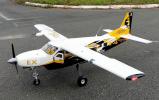 Cessna 208 Grand Caravan 85\'\' 2,16m 35-40cc - Jaune & blanc