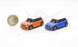 Micro Rally MINI orange 1/76 + Mini 1/76