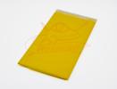 Papier EZE Tissue jaune. 750 x 500 mm. 14g. 5 feuilles