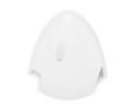 Cône plastique 3 pales ø 63 mm. Blanc