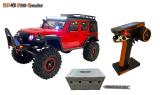 DF-4S PRO Crawler 4x4 rouge 1/10 RTR
