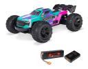 Mini KRATON 3S DSC 4X4 RTR Brushless Speed Truck (Batterie & chargeur inclus), Sarcelle/Rose