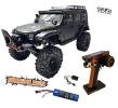 DF-04S PRO Brushless - Crawler 4x4 noir mat 1/10 RTR