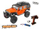 DF-04S PRO Brushless - Crawler 4x4 orange 1/10 RTR