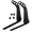 Etriers de suspension pour Jeti DC/DS. 2 pièces