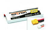 Pack accus 2 éléments 7,4V 3500mA 25C - XT90