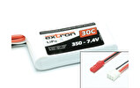 Pack accus 2 éléments 7,4V 350mA 30C - BEC