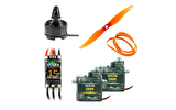 Set F4 Strike moteur, contrôleur, servos et hélice